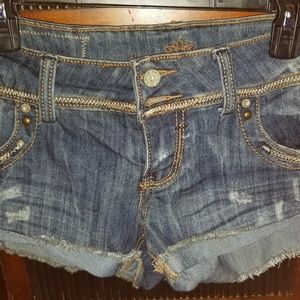 Blue Jean Shorts